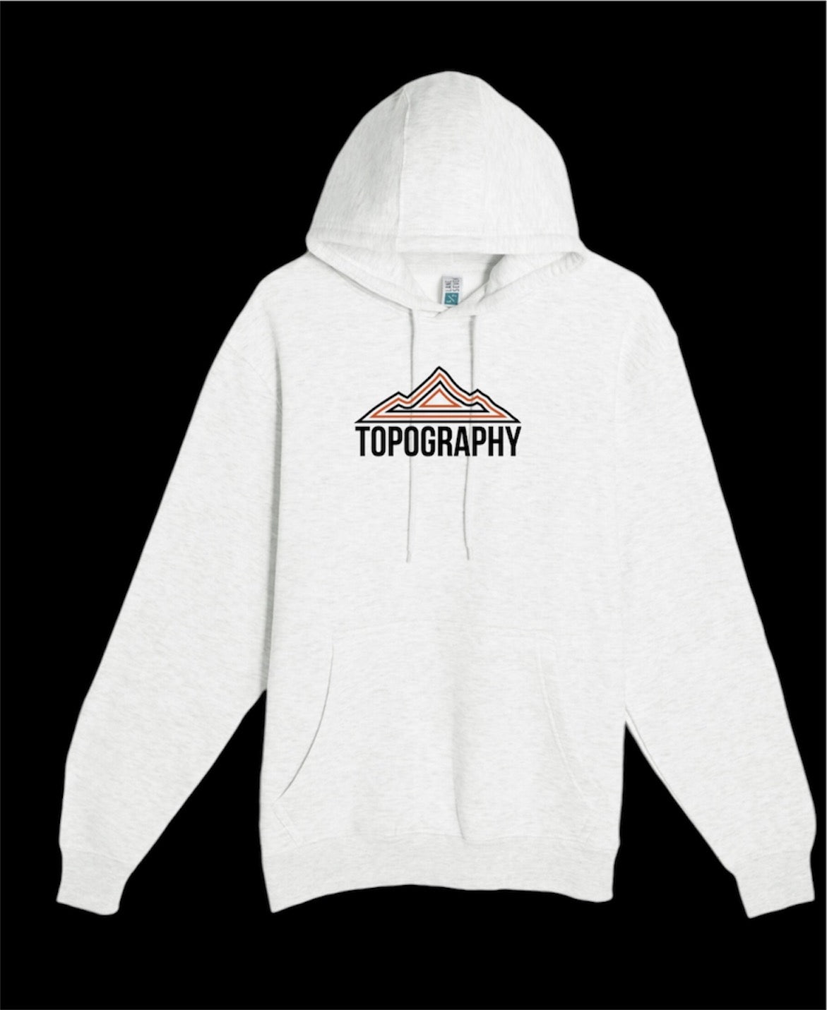 Topography Oatmeal Heather Hoodie